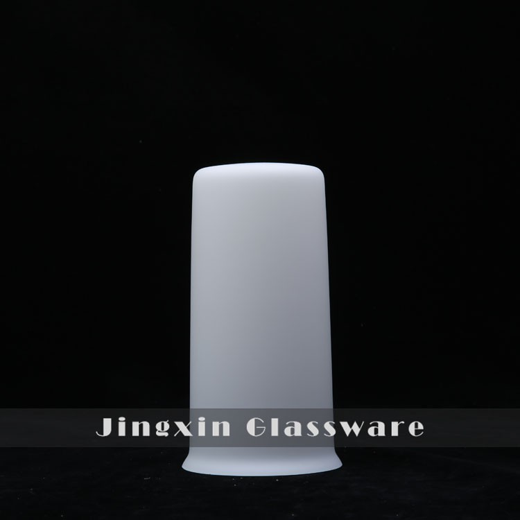 Cilindrisks matēta stikla lampas abažūrs